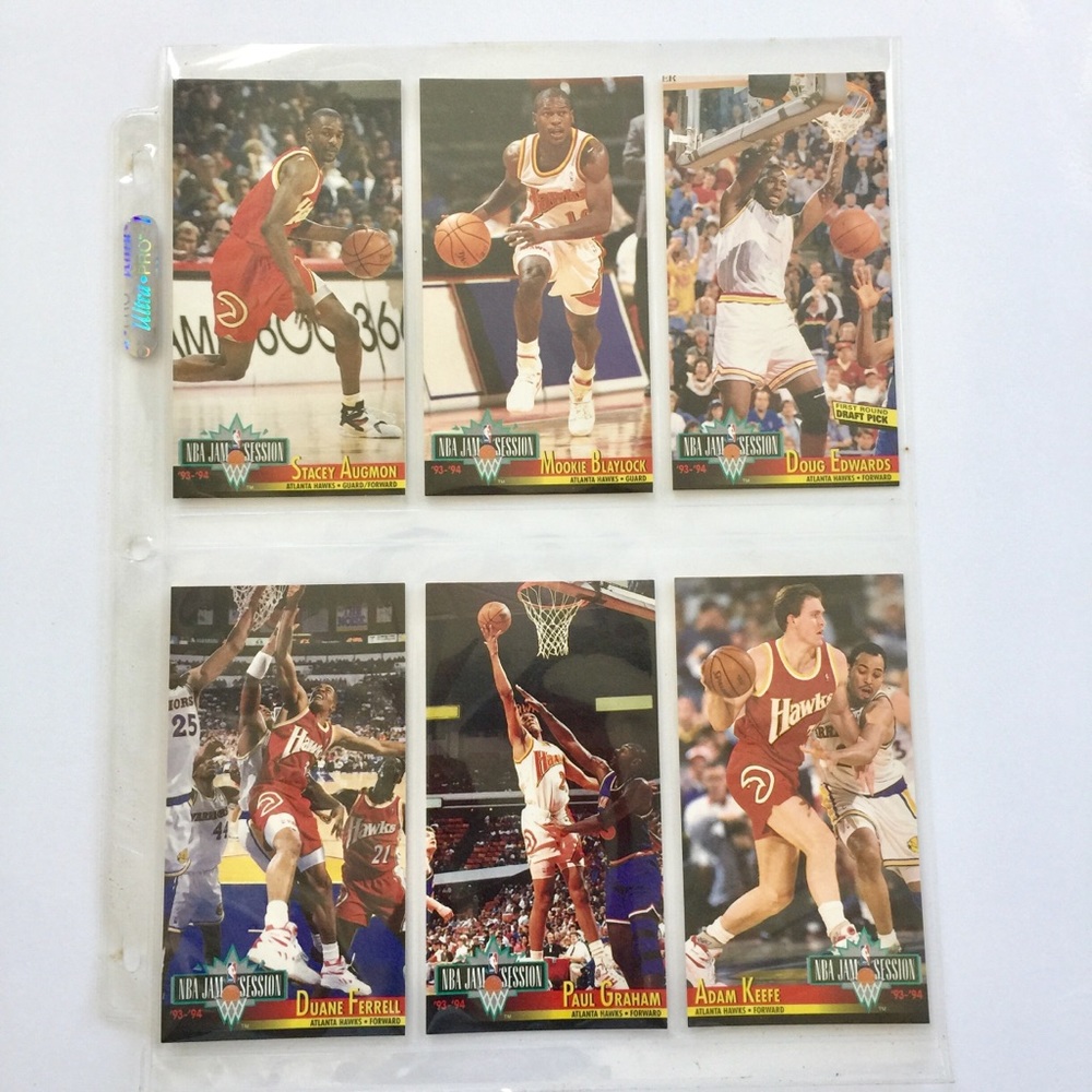 🏀 Fleer NBA Jam Session ‘93-‘94 set 272 cards